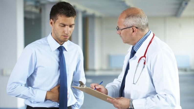 consult your doctor about the symptoms of prostatitis