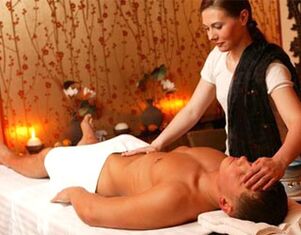 Massage in prostatitis